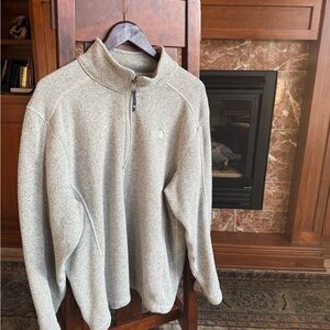 The North Face Men's Zip-Up Sweater in Gray
